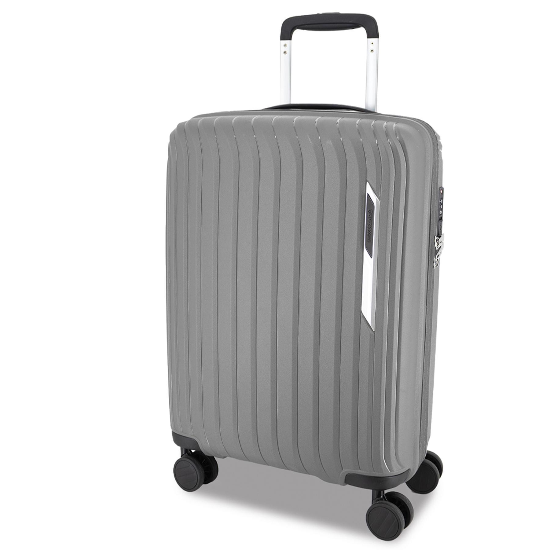 Чемодан Swissbrand Narberth L Grey (SWB_LHNAR801L)