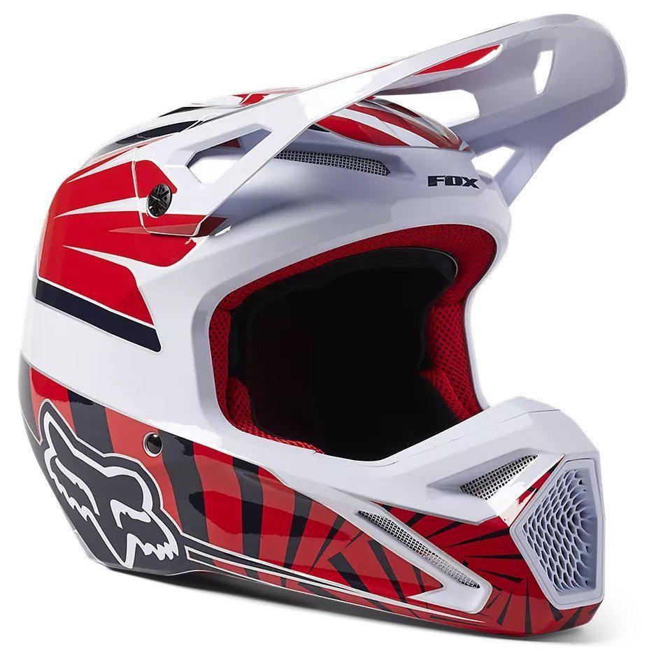 Мотошолом Fox V1 GOAT HELMET XS Red (25308)