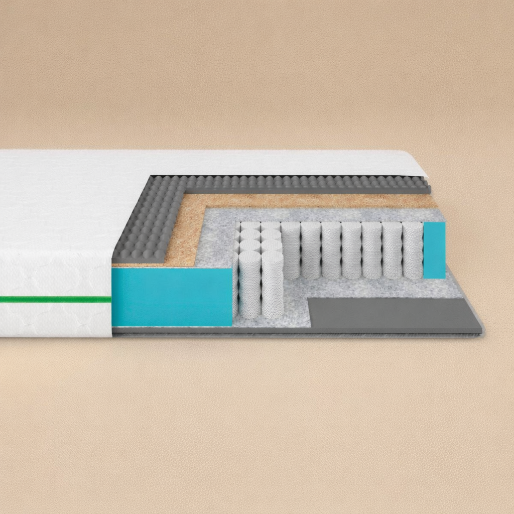 Матрас ортопедический Коала Koko iSmart пружинный с массажным эффектом 160х200х22 см (ISM-051101) Матрас ортопедический Коала Koko iSmart пружинный с массажным эффектом 160х200х22 см (ISM-051101)