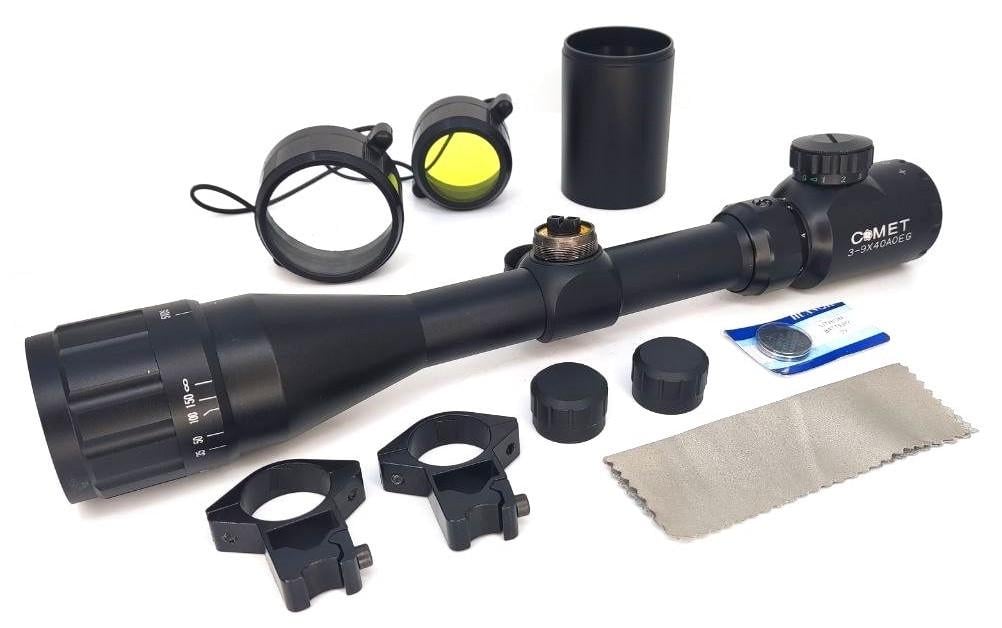 Оптический прицел Comet 3-9x40 AOEG Rangefinder (21542564) - фото 9 Оптический прицел Comet 3-9x40 AOEG Rangefinder (21542564) - фото 9