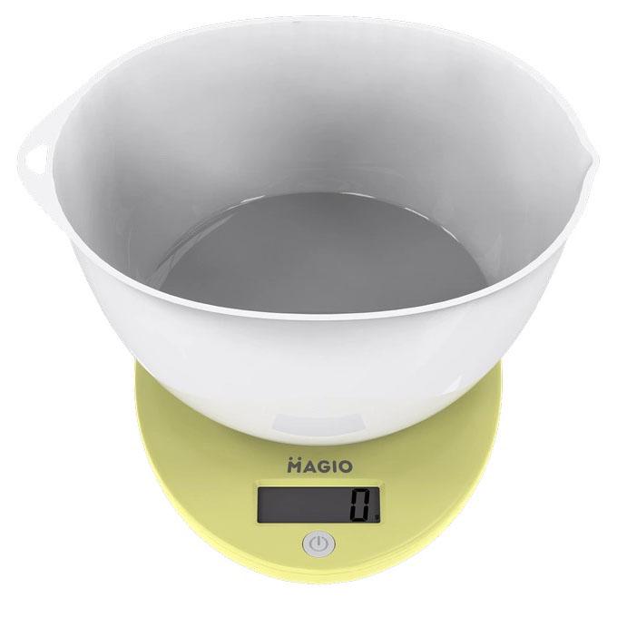 Ваги кухонні Magio MG-919 електронні до 5 кг М'ятно-зелений (331462) - фото 2 Ваги кухонні Magio MG-919 електронні до 5 кг М'ятно-зелений (331462) - фото 2