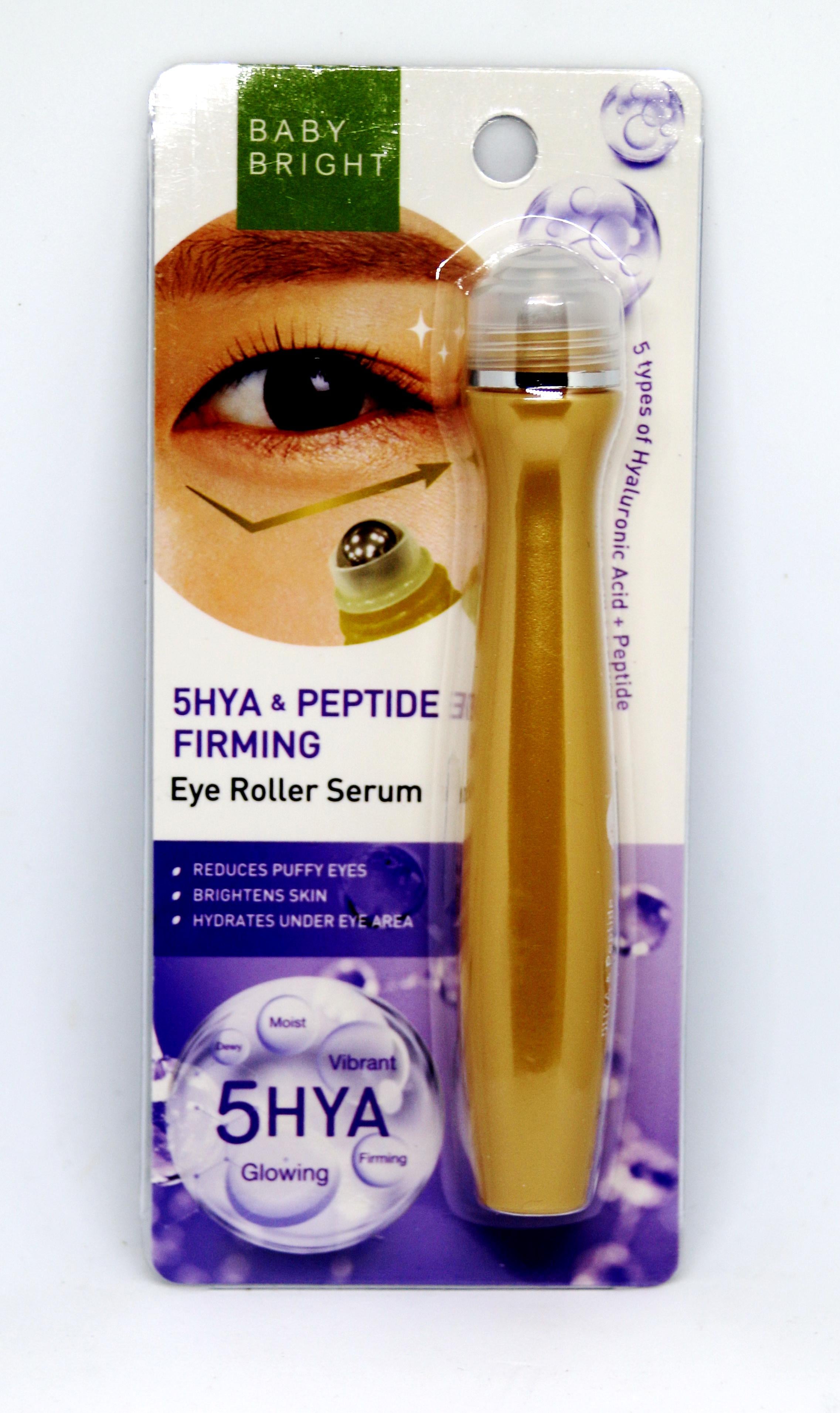 Роллер сыворотка Baby Bright 5HYA для кожи вокруг глаз с гиалуроновой кислотой 15 мл