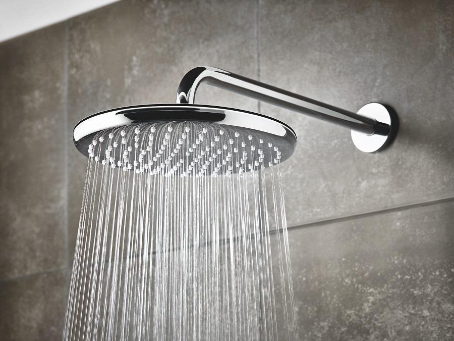 Верхній душ Grohe Tempesta 250 26668000 250 мм із кронштейном Хром (99192) - фото 3