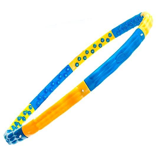 Обруч массажный Hula Hoop со встроенными магнитами 2 кг (JS-6018)