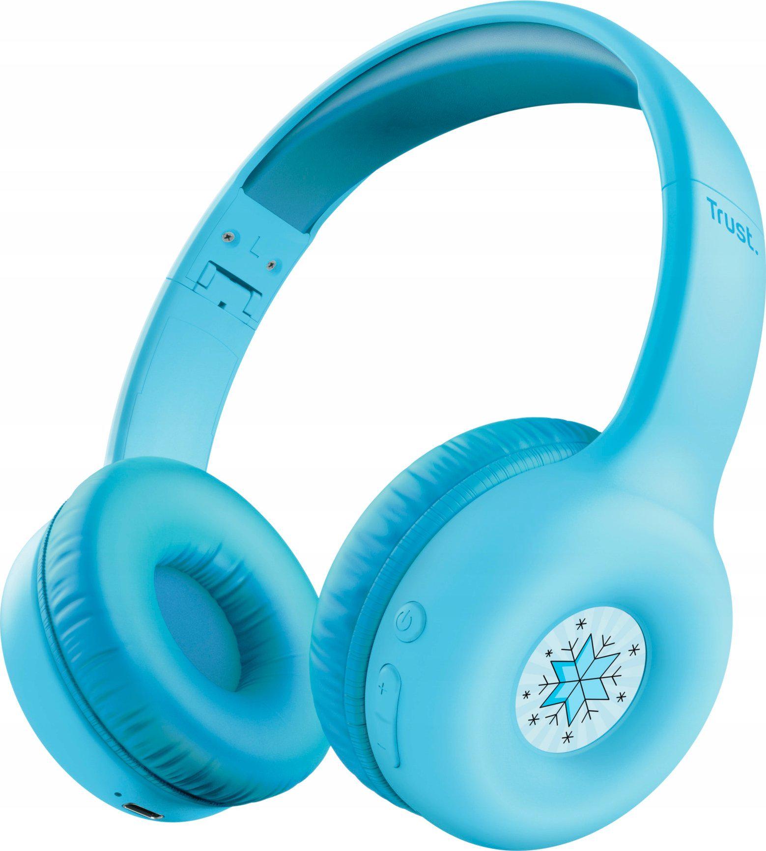 Навушники з мікрофоном Trust Nouna Kids Wireless Blue (25275)