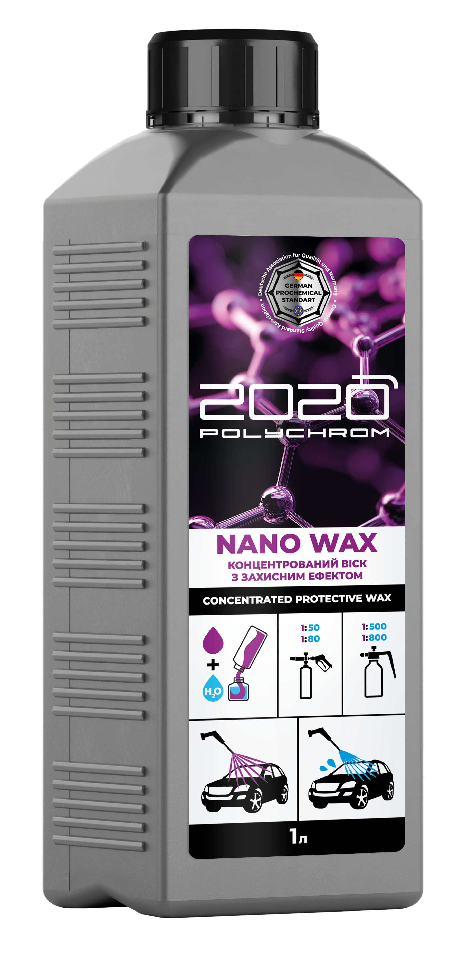 Воск с защитным эффектом POLYCHROM 2020 NANO WAX концентрированный 1 л (PC2020NW1) Воск с защитным эффектом POLYCHROM 2020 NANO WAX концентрированный 1 л (PC2020NW1)