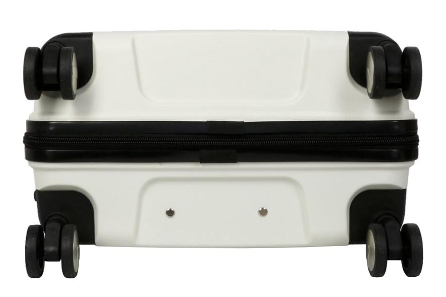 Чемодан для ручной клади Snowball 33703 маленький 36 л Белый (33703-S-White) - фото 4