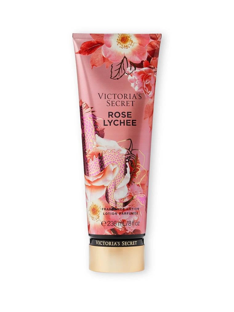 Лосьон для тела Victoria's Secret Limited Edition Year of the Dragon Fragrance Lotion ROSE LYCHEE 236 мл