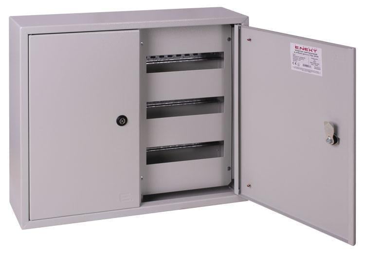 Щит распределительный E.NEXT e.mbox.pro.n.72 72 модуля IP31 навесной металлический 501х600х121 мм (p0100207)