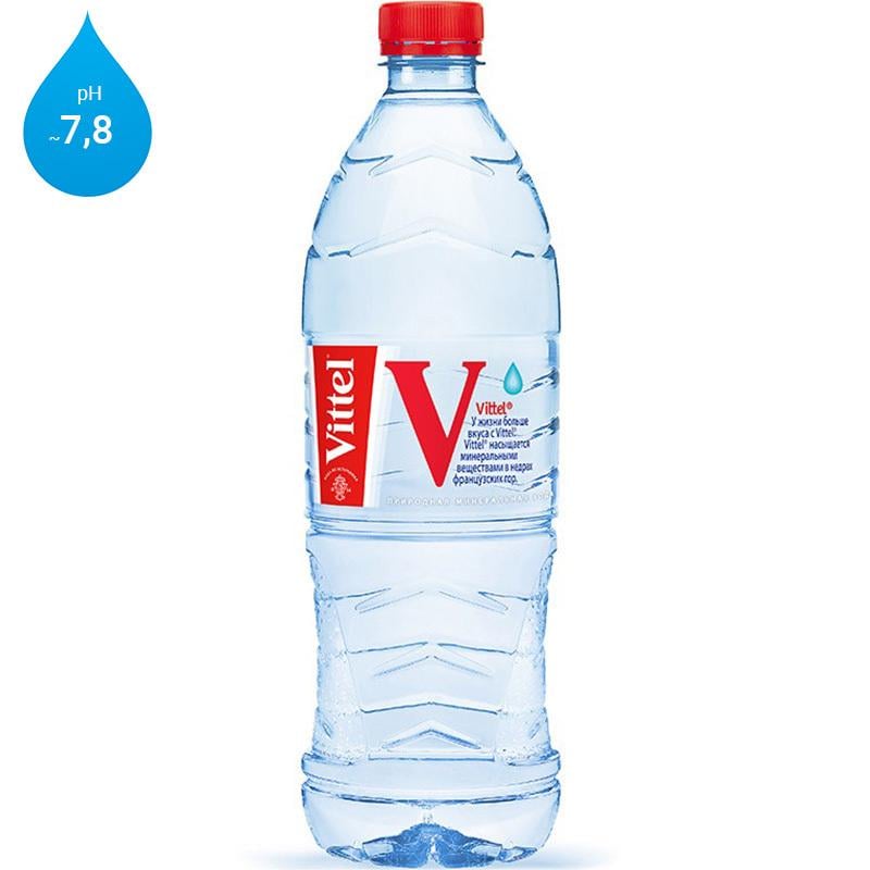 Вода мінеральна негазована VITTEL 1 л 6 шт. (9501) - фото 3