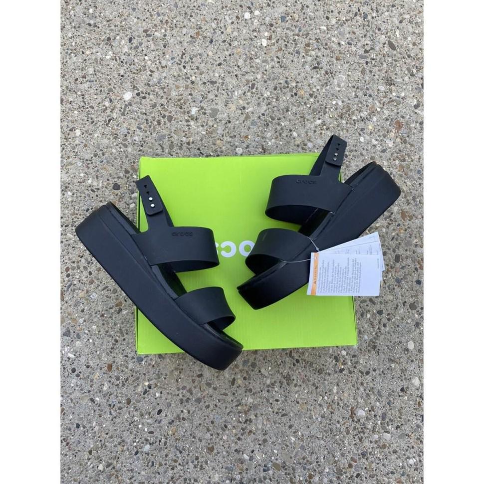 Синдали женские Crocs Brooklyn Low Wedge р. 39/40 Black (17500) - фото 12 Синдали женские Crocs Brooklyn Low Wedge р. 39/40 Black (17500) - фото 12