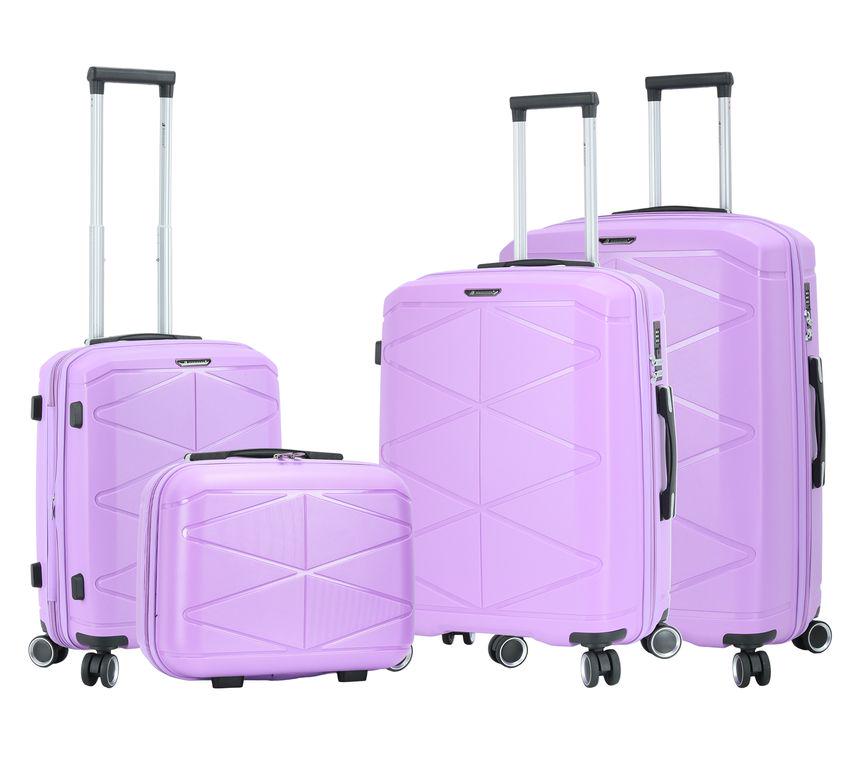 Комплект чемоданов MADISSON Snowball 51304 Сиреневый (69ac6054ec78113d12df3ea24aaa7d29)