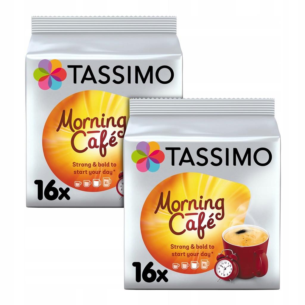 Набор кофе в капсулах Tassimo Morning Cafe Strong&Bold 32 капсулы