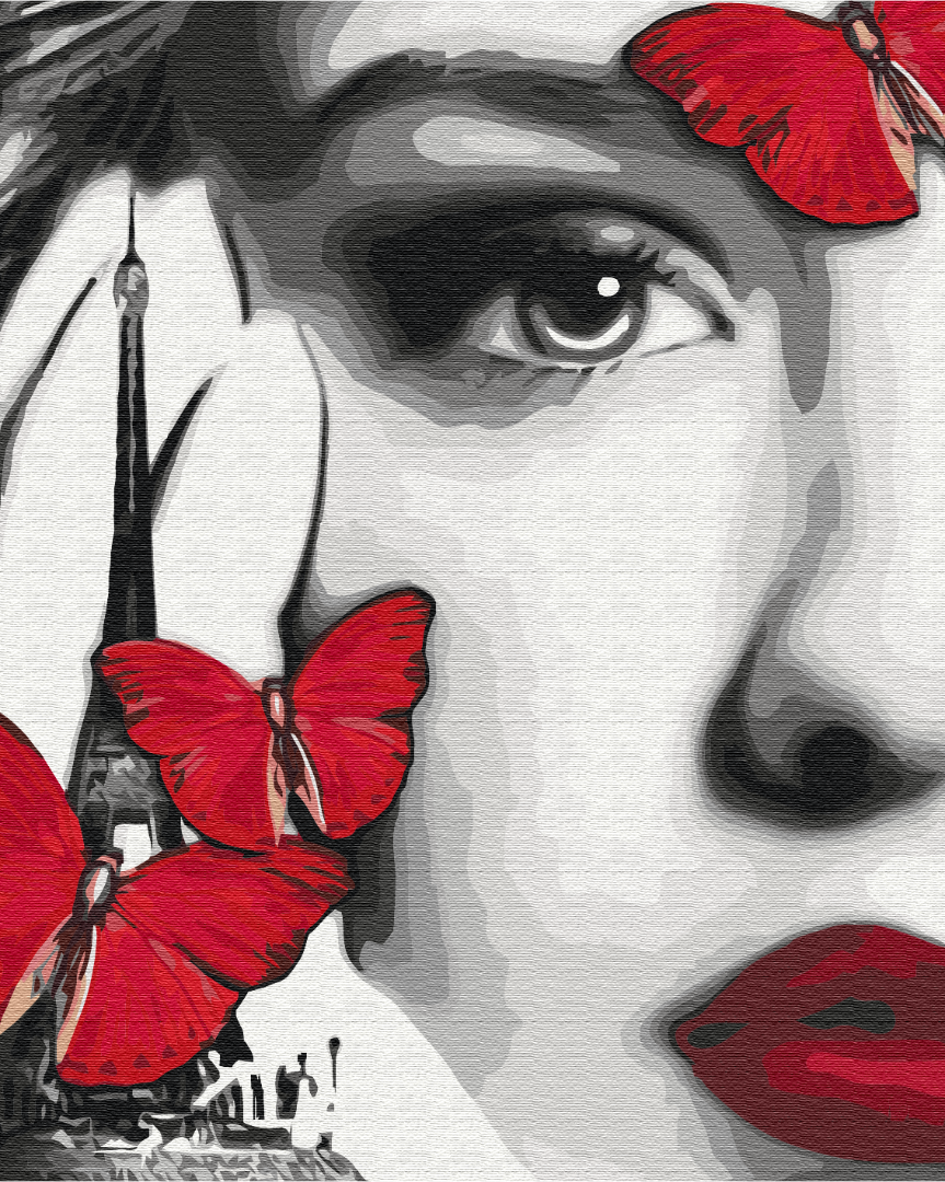 Картина по номерам Brushme Глубокий взгляд 40х50 см