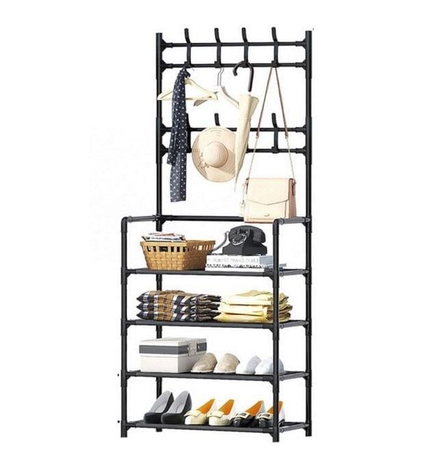 Вешалка Simple floor clothes rack для одежды