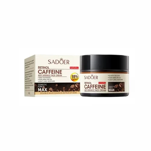 Крем для лица с антивозрастным Sadoer Retinol Caffeine Anti Wrinkle Face Cream 50 мл (27303135)