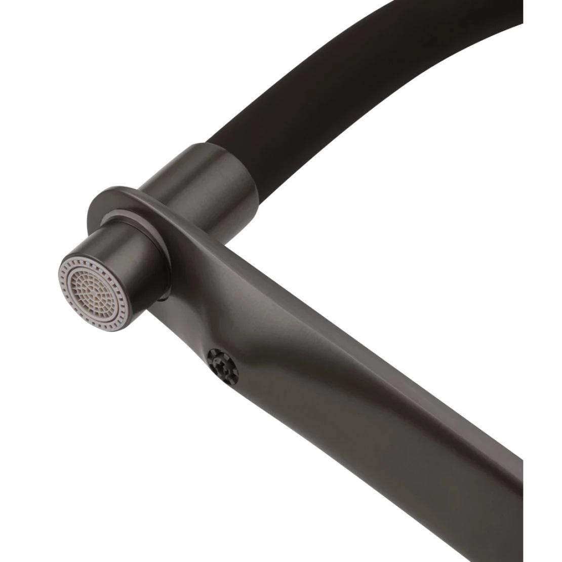 Смеситель кухонный с подключением к фильтру воды Kroner KRP Graz GRP03815/дозатор и корзина - фото 4