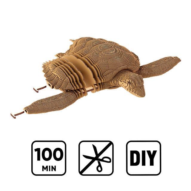 3D Пазл картонний Cartonic Черепаха (CARTTURT) - фото 5 3D Пазл картонний Cartonic Черепаха (CARTTURT) - фото 5