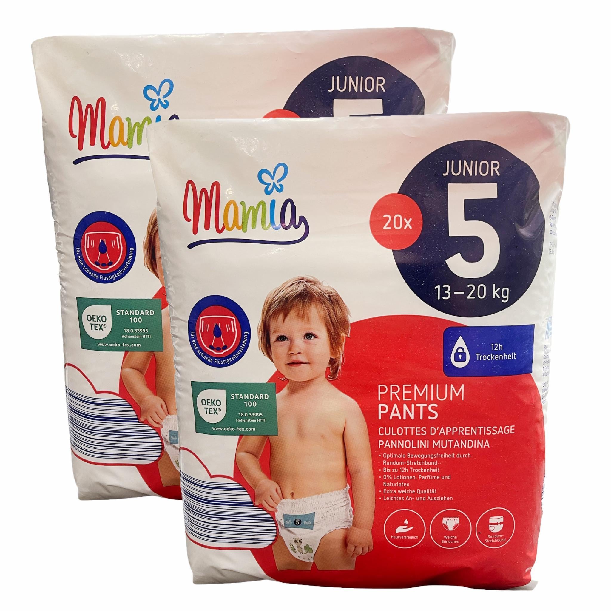 Підгузки-трусики Mamia Premium Junior 5 13-20 кг 40 шт. (67eb9b844206d32c943572bd)