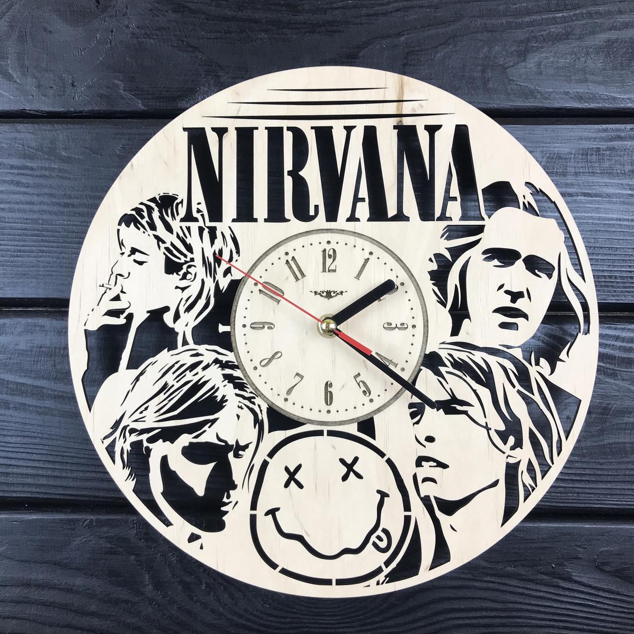 Часы настенные тематические интерьерные Nirvana