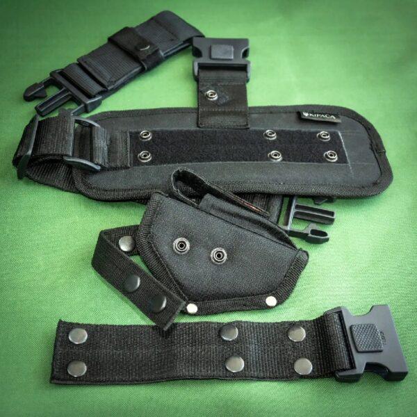 Кобура военная Kirasa на бедро для ПМ KI282 Черный (11066464) - фото 3 Кобура военная Kirasa на бедро для ПМ KI282 Черный (11066464) - фото 3