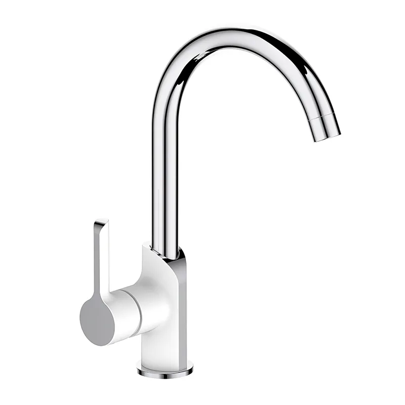 Смеситель для кухни MIXXUS Premium Edem 017 White (MI5844)