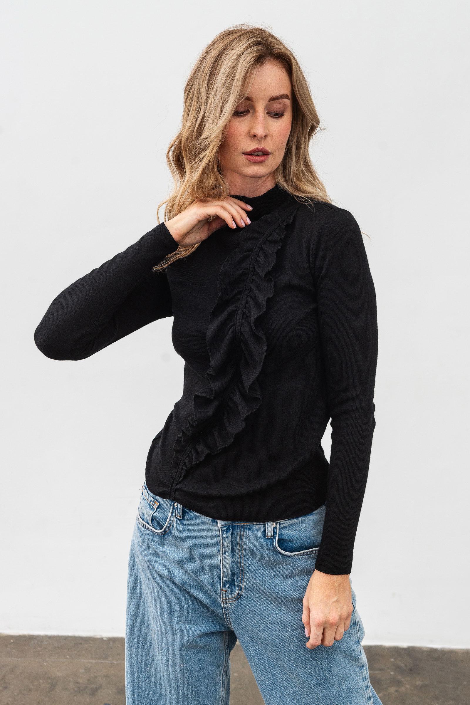 Джемпер Lesia Лістея 01 р. 42 Чорний (149370000) Джемпер Lesia Лістея 01 р. 42 Чорний (149370000)