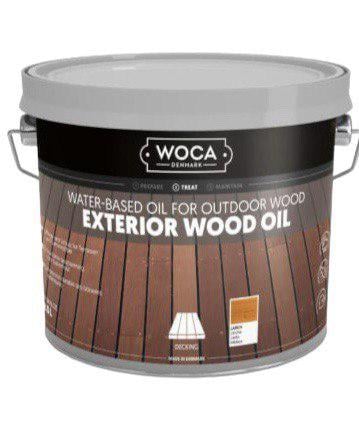 Олія для дерев'яних терас WOCA Exterior wood Oil Natural Larch 2,5 л Модрина (17537491) - фото 1