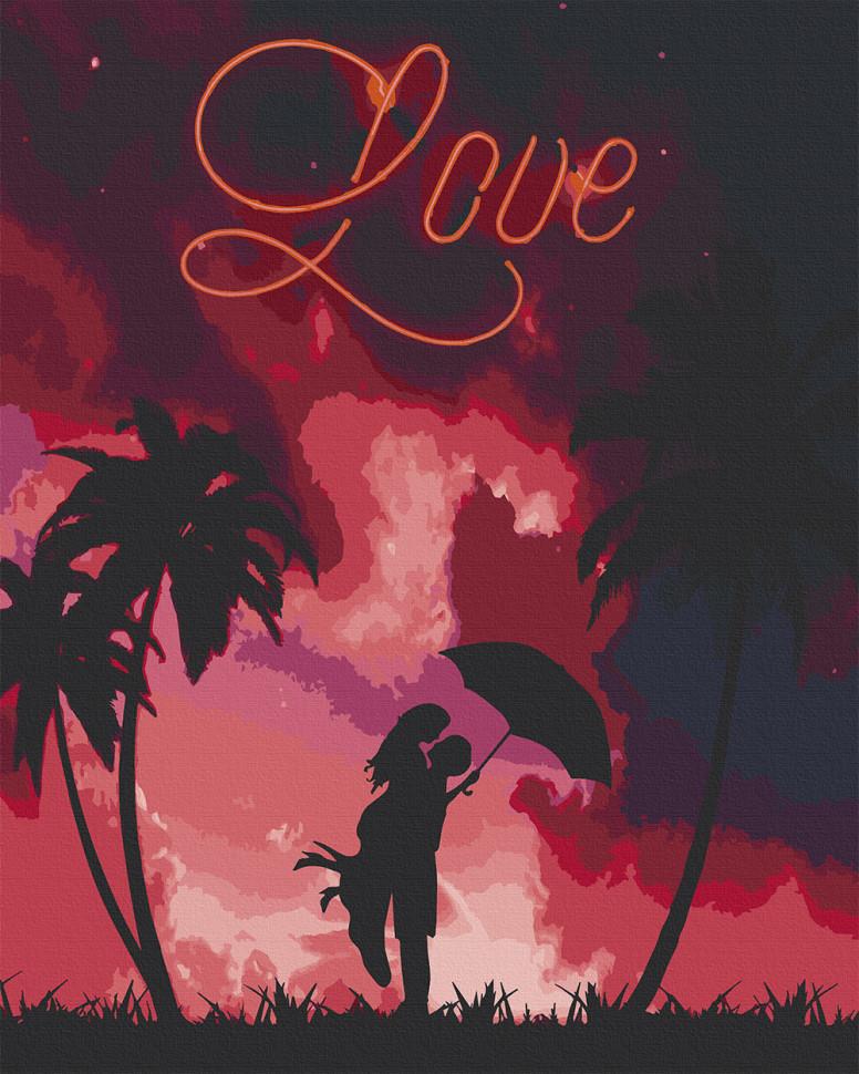 Картина по номерам Art Craft "Пара под зонтиком 38x50 см (10234-AC)