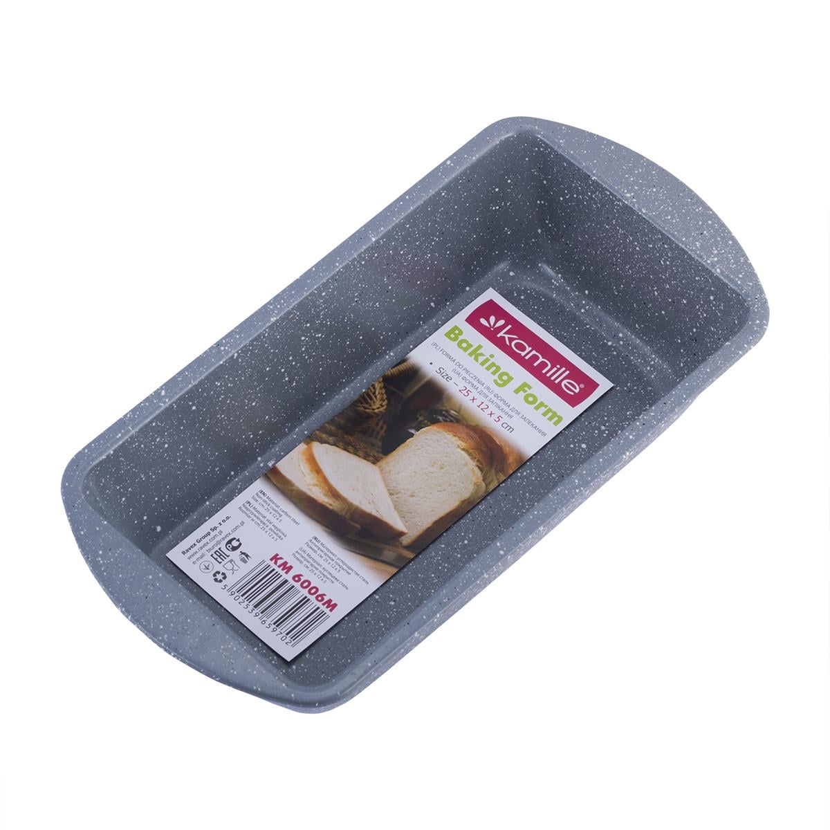 Форма Kamille KM-6006M-GR 25х12х5 см Серый (111867)