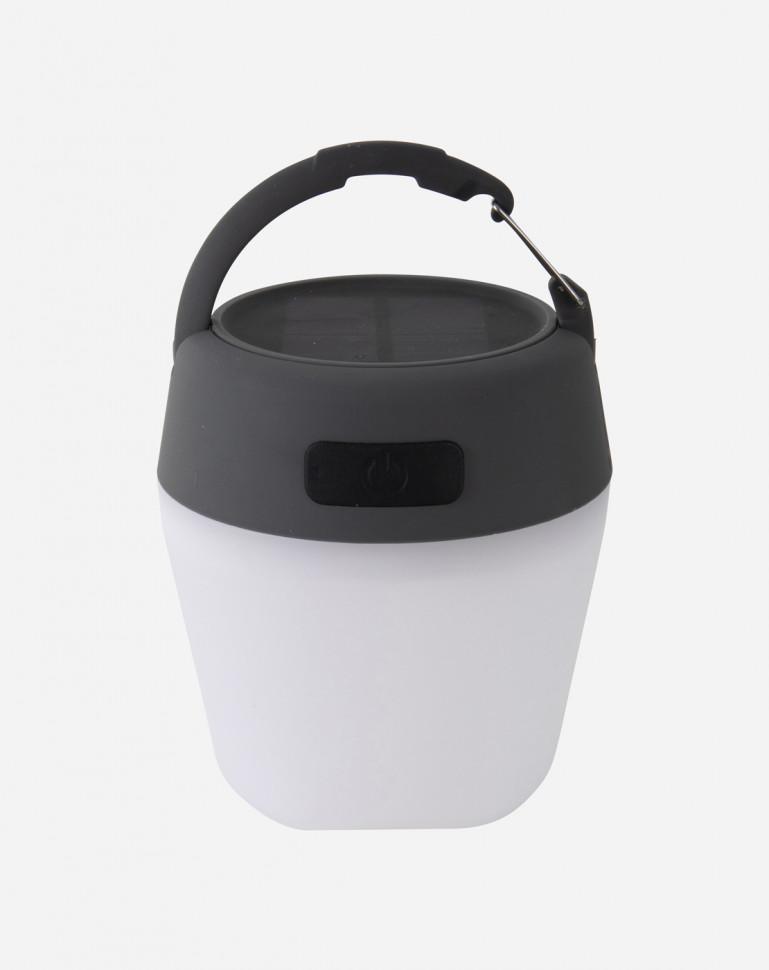 Ліхтар кемпінговий Bo-Camp Wega Powerbank Solar 180 Lumen White/Grey/Black (5818735) - фото 2 Ліхтар кемпінговий Bo-Camp Wega Powerbank Solar 180 Lumen White/Grey/Black (5818735) - фото 2