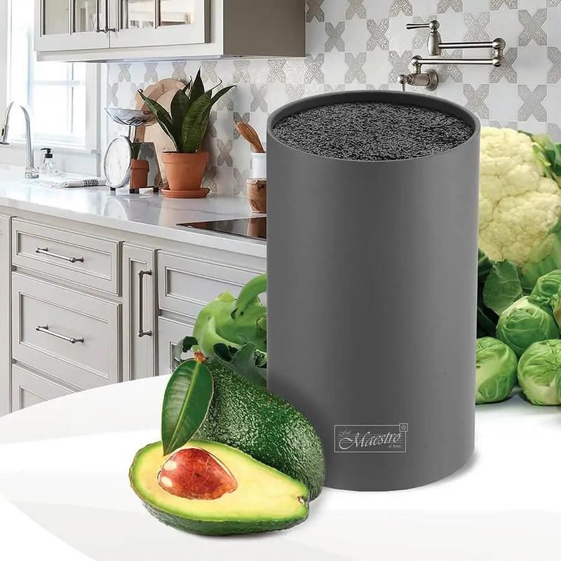 Подставка для ножей Maestro MR-1438 бревно универсальное Grey (S_MR1438Grey) - фото 2 Подставка для ножей Maestro MR-1438 бревно универсальное Grey (S_MR1438Grey) - фото 2