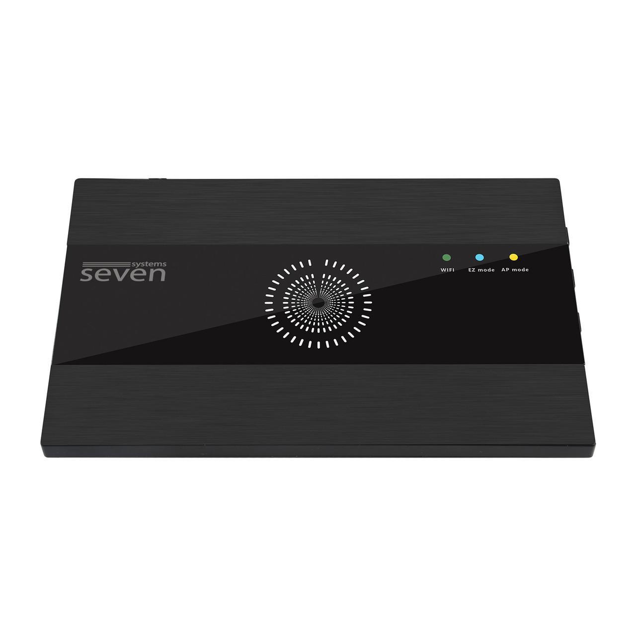 Адаптер SEVEN Home Wi-Fi D-7051FHD Black (D7051FHDb) - фото 2