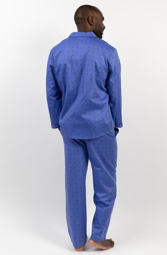 Пижама мужская Cyberjammies Jamie 6806-6807 XL Синий (5051877436756) - фото 2