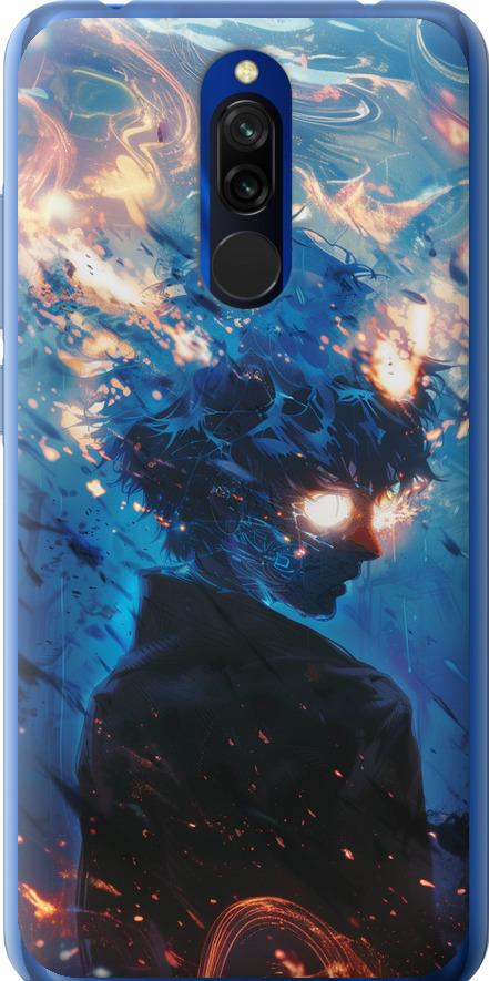 Чехол на Xiaomi Redmi 8 Сатору Годжо (6129t-1806-42517)