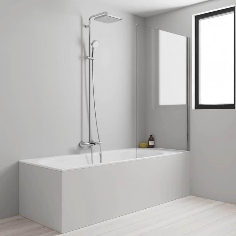 Система душова Grohe Tempesta Cosmopolitan 250 Cube із термостатом Хром (26691000) - фото 2