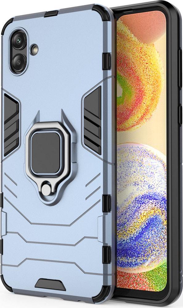 Противоударный чехол Samsung Galaxy A04e A042 (подставка кольцо) Graphite (30747-40)