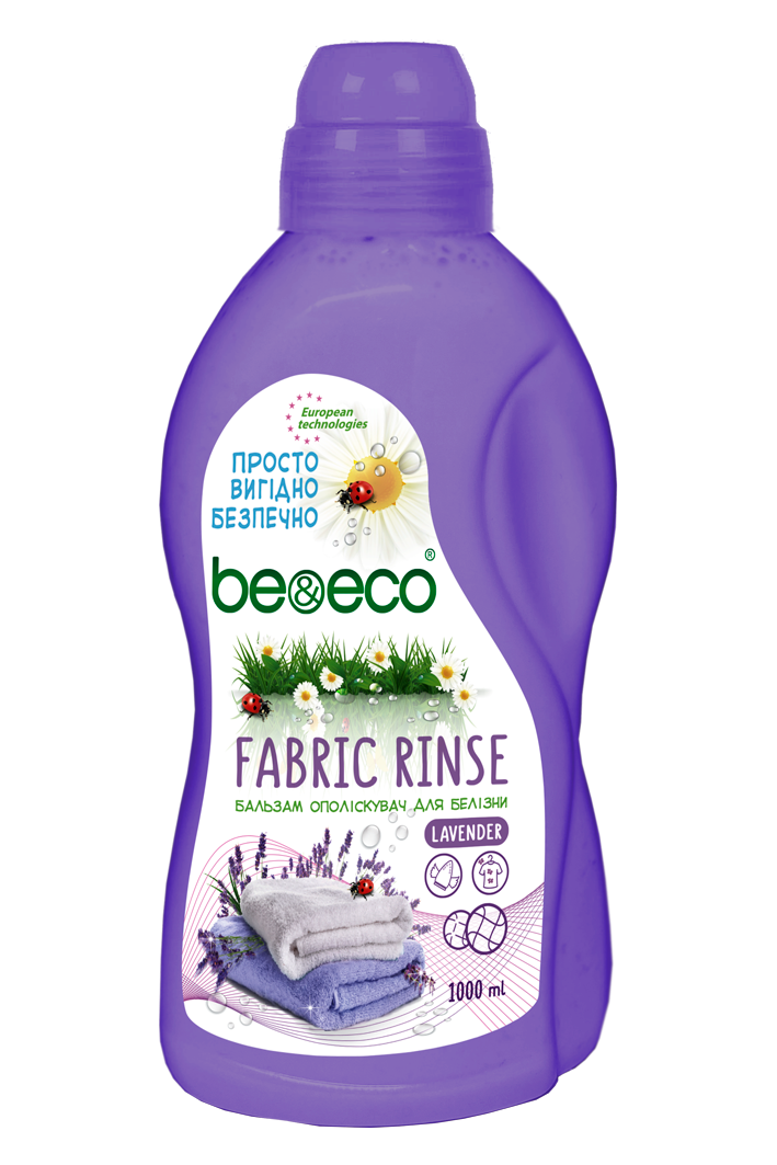 Бальзам ополіскувач для білизни Be&Eco LAVENDER 1000 мл