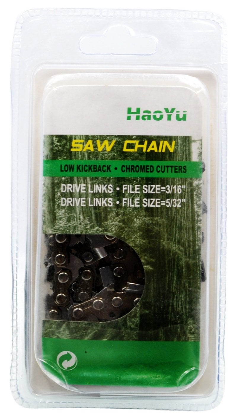 Цепь Haoyu 44 звена 22 зуба шаг 3/8 паз 1,3 мм