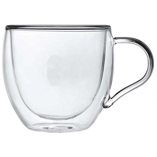 Набір чашок Con Brio CB-8609-2 з подвійним дном 90 мл 2 шт. (ws13852)