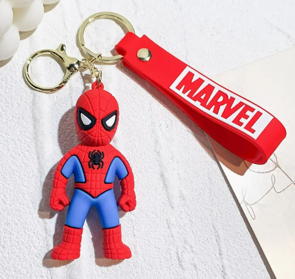 Брелок для ключей Marvel Spider-Man силиконовый (26728088)