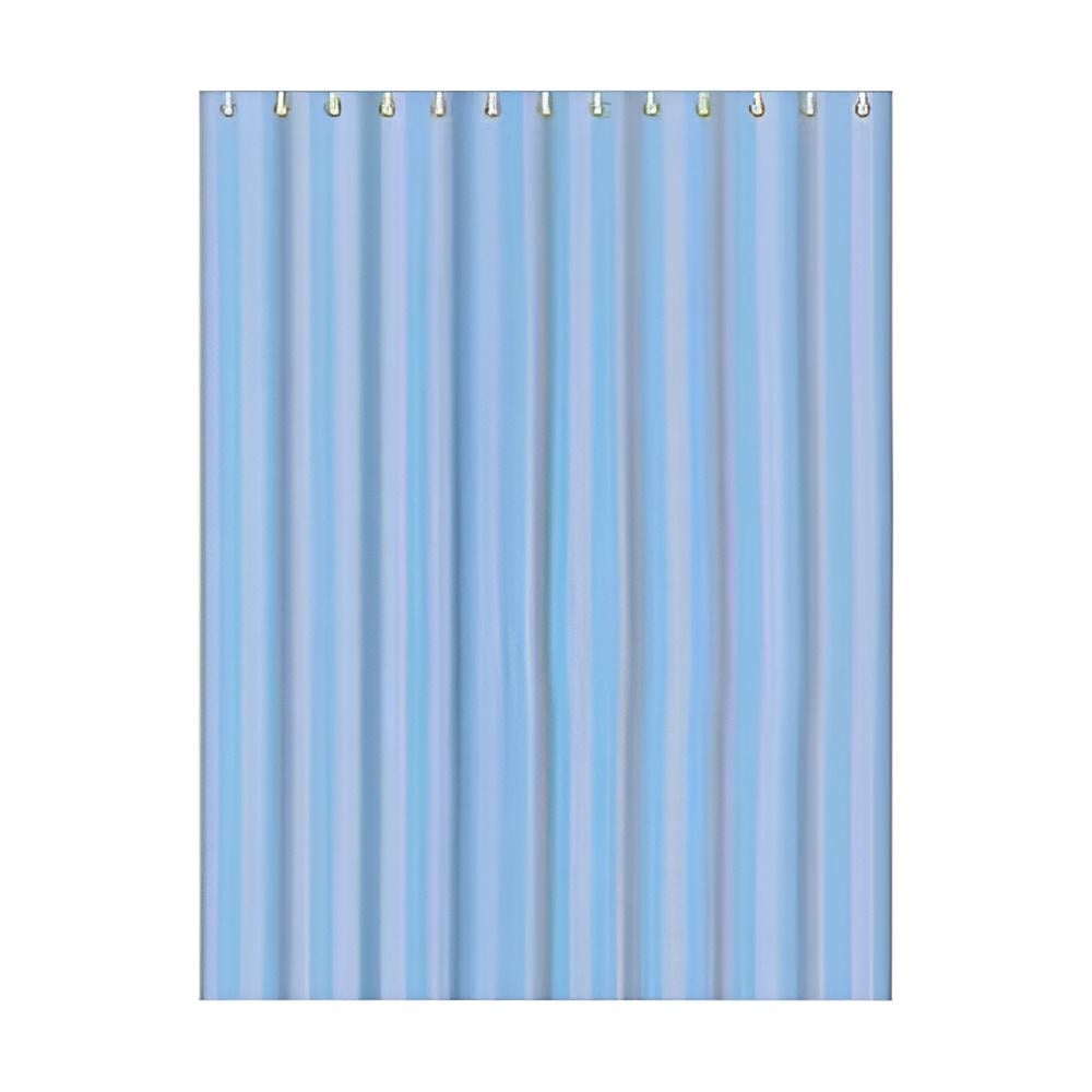 Шторка для ванної кімнати Frap F8603 поліестер 180х180 см Блакитний (SQ-1037805)