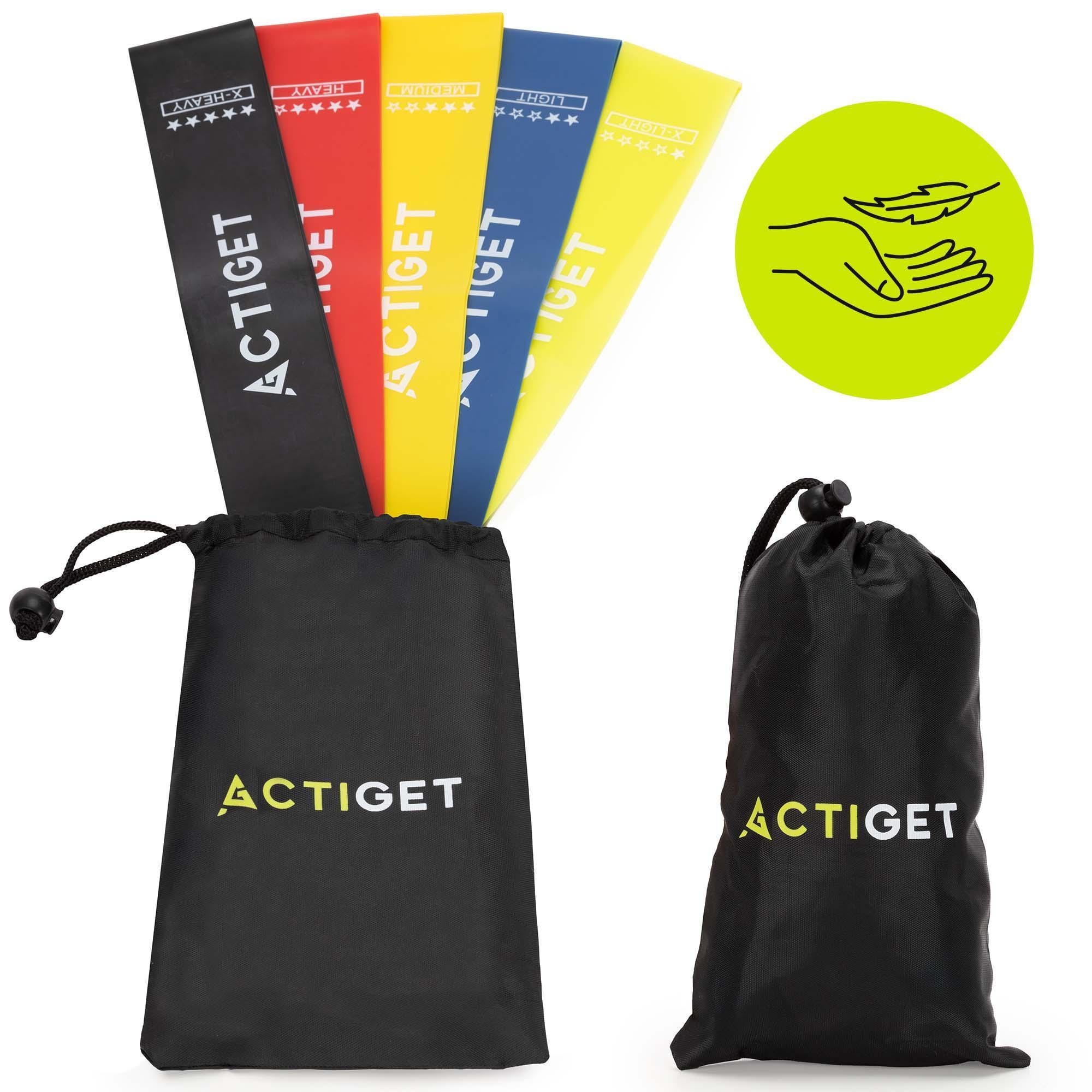Резинки для фітнесу Actiget Mini Power Band ACT0104 5 шт. 1-20 кг - фото 6 Резинки для фітнесу Actiget Mini Power Band ACT0104 5 шт. 1-20 кг - фото 6