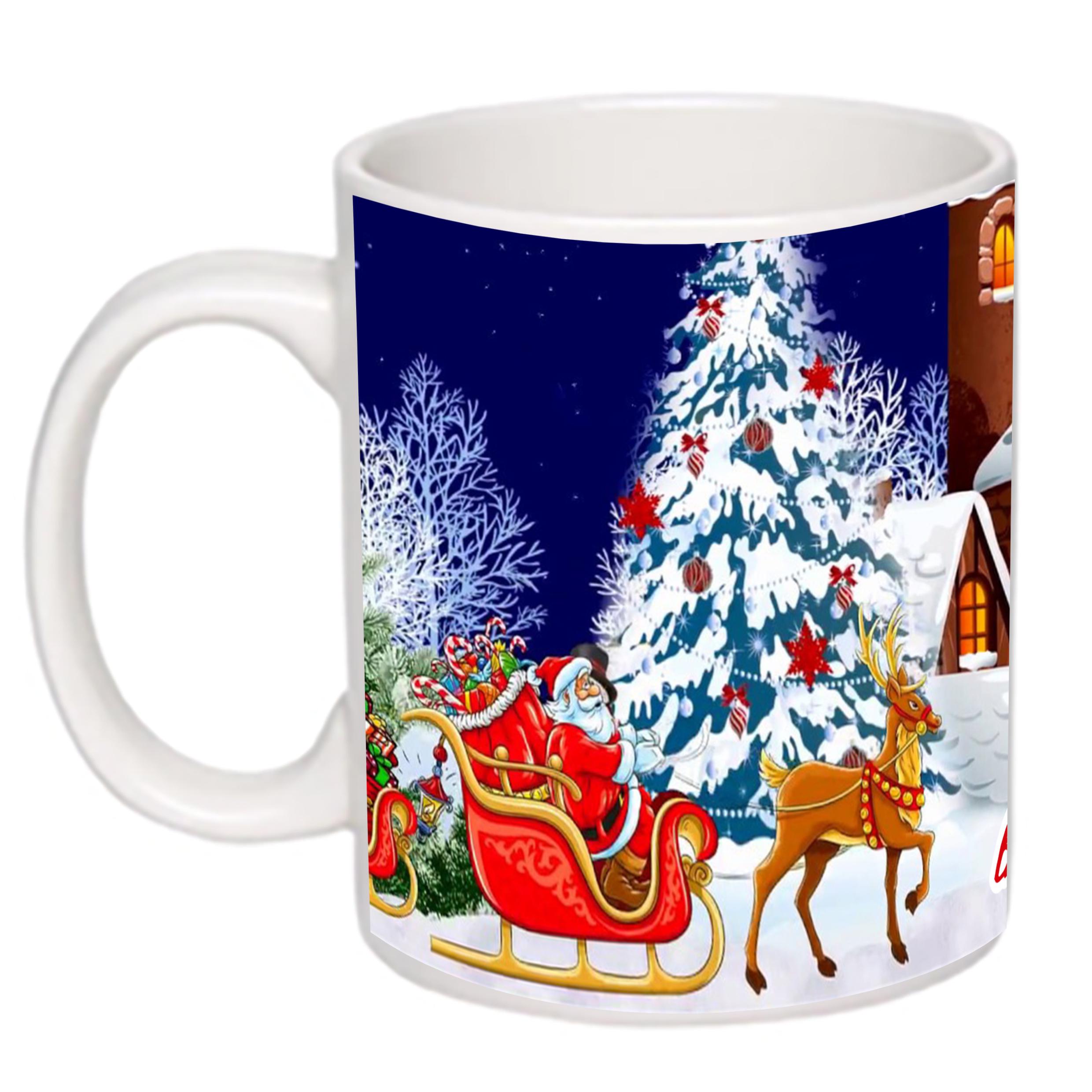 Чашка с принтом "Від святого Миколая" с именем 330 мл Белый (16579) - фото 2 Чашка с принтом "Від святого Миколая" с именем 330 мл Белый (16579) - фото 2