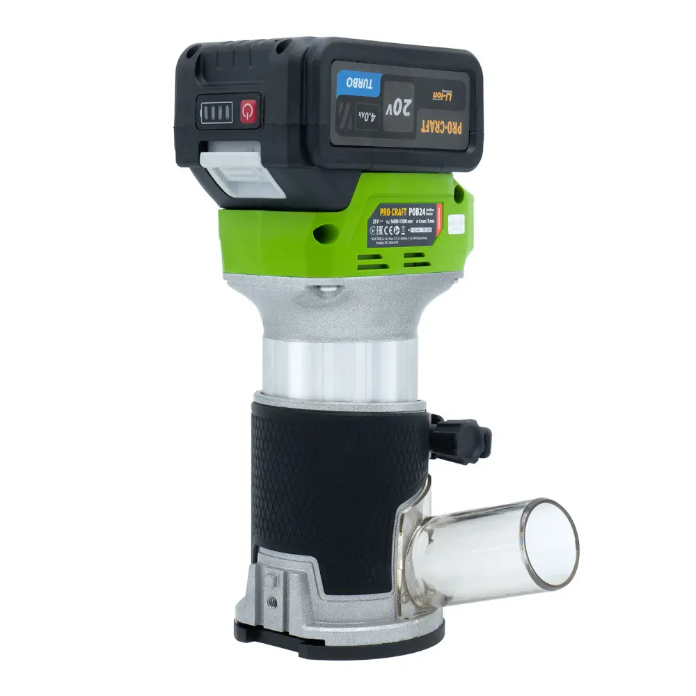 Фрезер аккумуляторный бесщеточный ProCraft POB24 без аккумулятора и без зарядного устройства 6 скоростей - фото 4