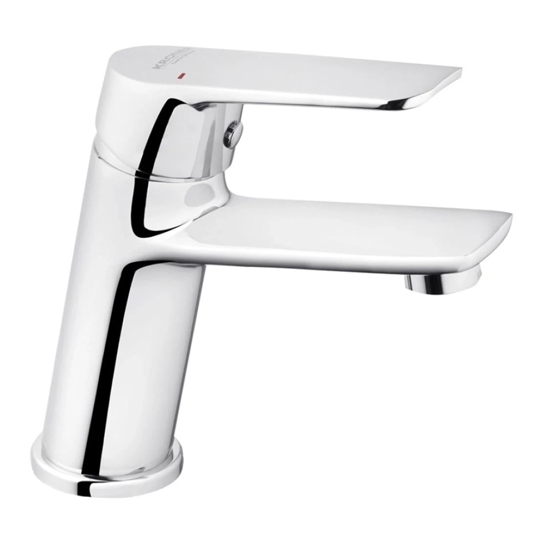 Смеситель для раковины Kroner KRP Dorn C010 врезной короткий излив Хром (CV033918)