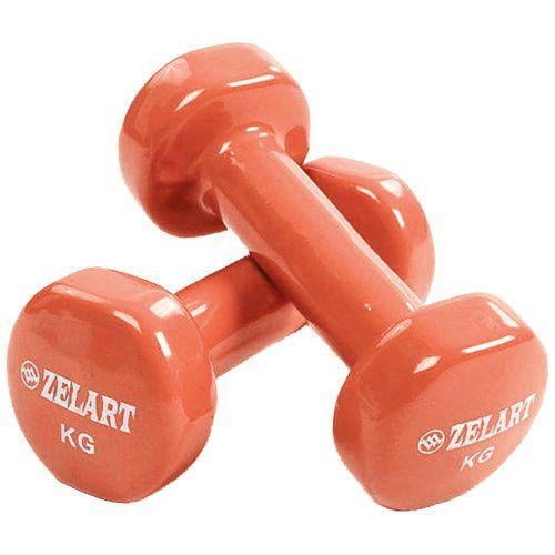 Гантели для фитнеса TA-5225 1 кг Коралловый (56363038)