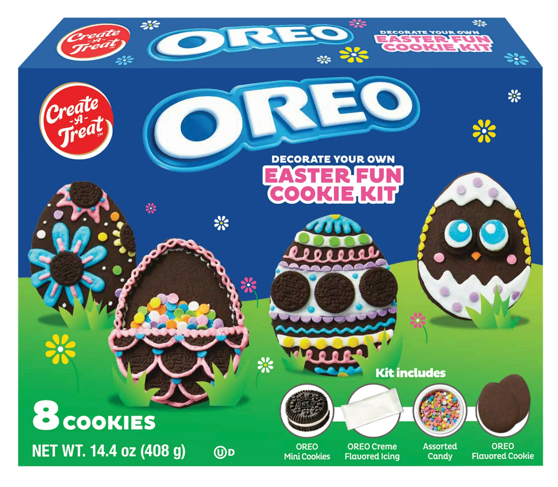 Пасхальный набор для декорирования печенья OREO Easter Fun Cookie Kit 409 г (2539316503)