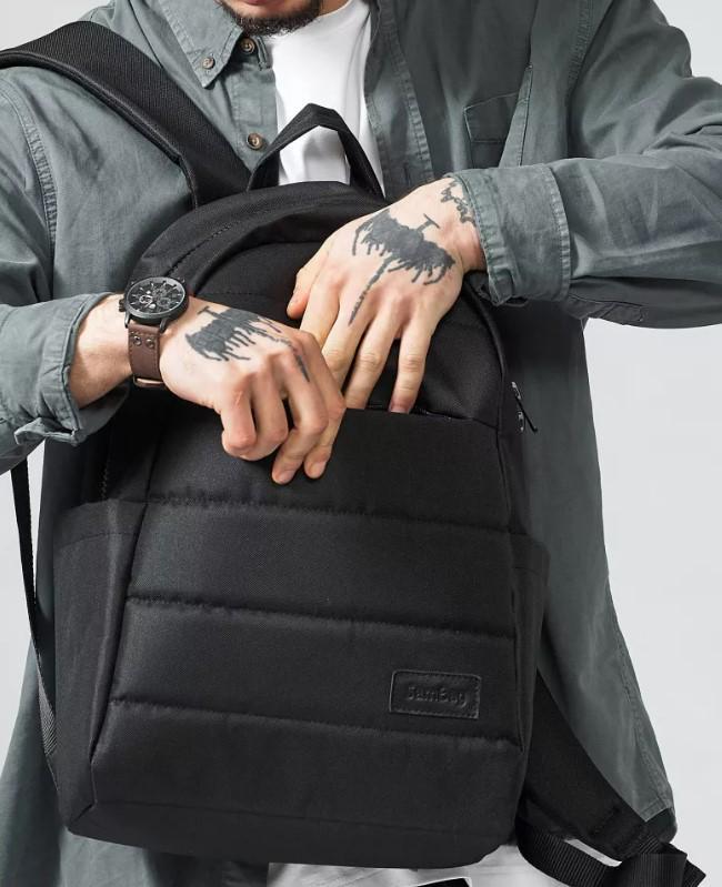 Рюкзак чоловічий Sambag Zard LRT Чорний (24238711) - фото 3 Рюкзак чоловічий Sambag Zard LRT Чорний (24238711) - фото 3