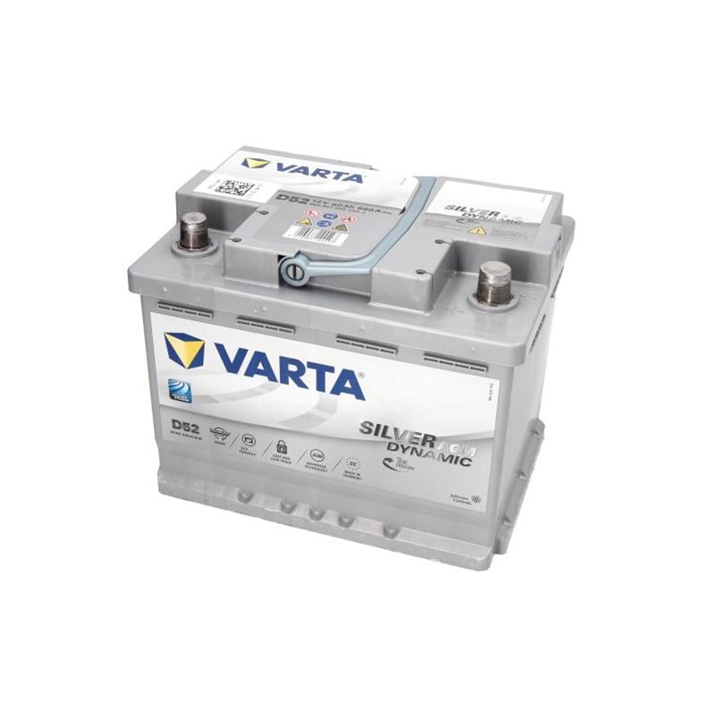 Аккумулятор Varta 60 Ah/12V Start Stop plus AGM D52 [- +]